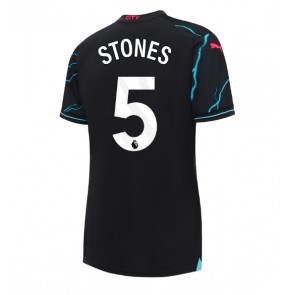 Manchester City John Stones #5 Replika Tredjetrøje Dame 2023-24 Kortærmet